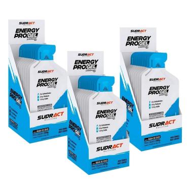 Imagem de Kit Sudract Energy Pro Gel Carboidrato 3 Caixas (30 sachês)-Unissex