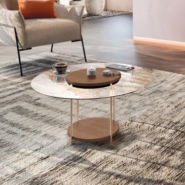 Imagem de Mesa de Centro Tampo Vidro Sky HB Móveis