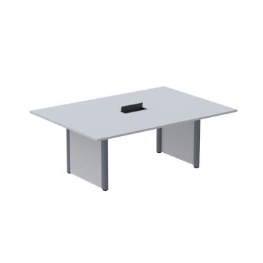 Imagem de Mesa De Reunião 2000x1400 Mrcpb2014pp Cinza-grafito