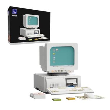 Imagem de BRICKKK PANTASY Retro Computer Block Set, Vintage Computer Architecture Model Building Kit Home or Office Display Block Brick Set, Collectible Gift Ideas, DIY Creative Activities for Adult and Teen