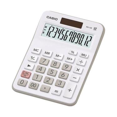 Imagem de Calculadora De Mesa Dx-12b-w4-dc Branca