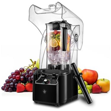 Imagem de Liquidificador Profissional para Vitaminas com Redução de Ruído, Motor de 2,5CV, Faca de Inox, Jarra de 2,2L para Batidas,Vitaminas,