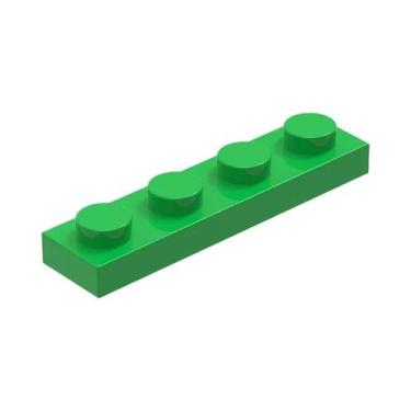 Imagem de 149 Unidades 3710 1x4 Blocos De Construção Básicos Compatíveis Com Tij