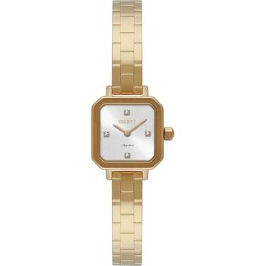 Imagem de RELOGIO ORIENT ANALOGICO BRANCO METAL DOURADO LGSS0067 S1KX