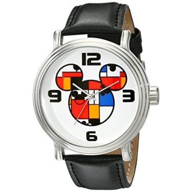 Imagem de Disney Relógio Masculino W001834 Mickey Mouse Analógico Quartzo Preto