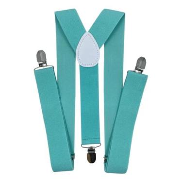 Imagem de Suspensórios Masculino Feminino Largo Plus Size Gg Ajustavel - RPires,