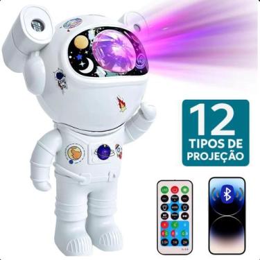 Imagem de Projetor Astronauta Galáxia Infantil Controle Som - LIPPIN