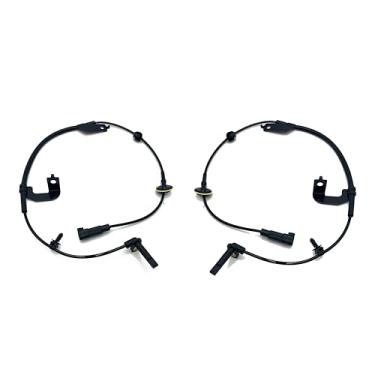 Imagem de Mteycei 2 peças de sensor de velocidade da roda ABS dianteiro esquerdo e direito compatível com Jeep 2007-2017 Compass Patriot Substituição para Dodge 2007-2012 Calibre L4 2.0L 2.4L Substitui