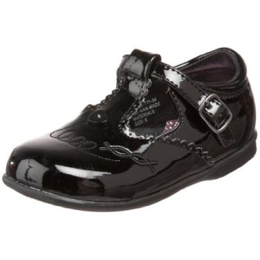 Imagem de JOSMO Tênis infantil First Walker 171-34, Patente preta, 2 Infant