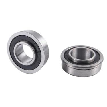 Imagem de F6202-2RS Flange ABEC-1 Deep Groove Garden Trolley Ball Seal Rolamento de carrinho de mão (F62022RS3)