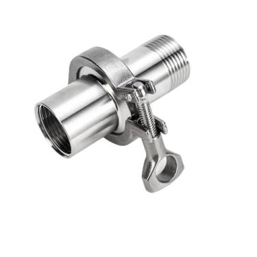 Imagem de Conjunto completo de fios internos e externos de aço inoxidável 304, mandril de grampo, braçadeira de 5 a 7,6 cm (DN32-64)