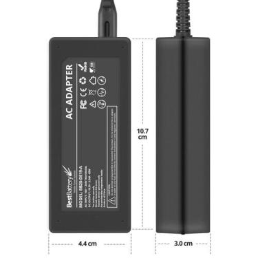 Imagem de Fonte Carregador para Notebook Dell M4010 - BestBattery, 65 Watts
