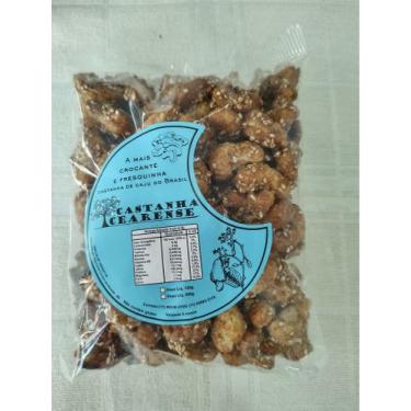 Imagem de Castanha Caramelizada Com Gergelim - Castanha Cearense 