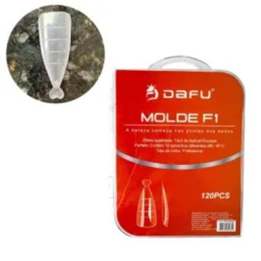 Imagem de Molde F1 Para Alongamento de Unha 120pcs Dafu, Bailarina