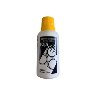 Imagem de Pigmento Corante Líquido Bisnaga Tinta 50Ml Amarelo Irajá