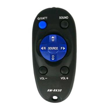 Imagem de Controle remoto Rm-rk50 para JVC KD-TD90BTS KD-AHD59 KD-HDR60 KD-TD70BT KD-SR85BT KD-AR755 KD-AR555 KD-R450 KD-R650 KD-R781BT KD-T711BT KD-T91BT KD-T90 Carro 15BTS Receptor de CD DVD com sistema