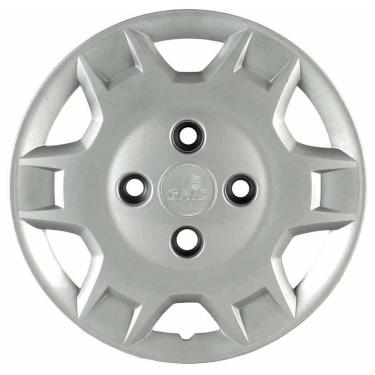 Imagem de Calota Grid Aro 13p 046cb-pta Prata Modelo Ford Fiesta Street 2003 Cubo Baixo - Pc / 4