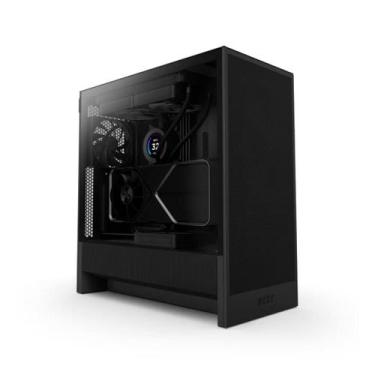 Imagem de Gabinete Gamer NZXT H5 Flow Mid Tower Compacto Preto