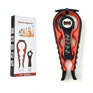 Imagem de Abridor de Garrafas 4 em 1 Multifuncional – Garrafa, Lata e Tampa