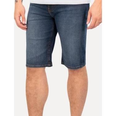 Imagem de Bermuda Tommy Jeans Masculina Ronnie Tapered Short Flag Azul Escuro-Masculino
