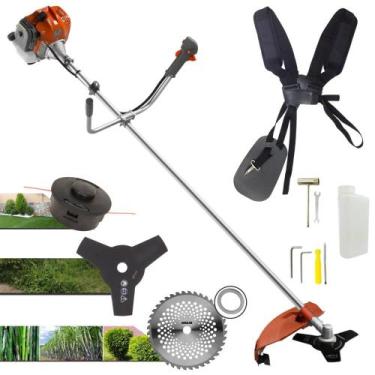 Imagem de Roçadeira Lateral Tekna RL430ACNTK À Gasolina 43cc Motor 2 Tempos 1,7H