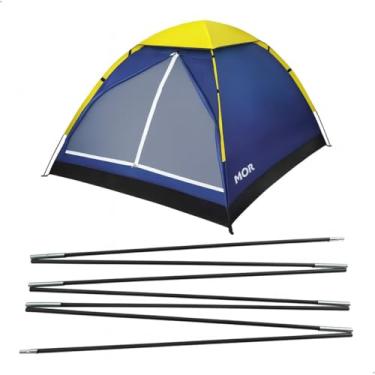 Imagem de Varetas para Barraca Iglu 4 Pessoas – Fibra de Vidro Reforçada com Conectores de Aço