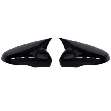 Imagem de Capa Para Espelho Retrovisor De Carro, Preto Brilhante/fibra De Carbono, Tampa De Asa, Compatível Com VW Golf MK6 GTI GTD Gtd 2009-2013(Gloss Black)