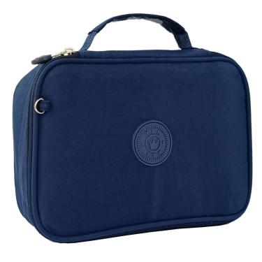 Imagem de Estojo Box Escolar Bolsinha Porta Caneta Lapis Coloridos Grande Jumbo Organizadora-Feminino