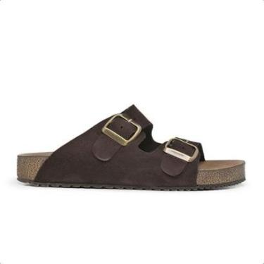 Imagem de Sandália Feminina Em Couro Legítimo Confortável-Feminino