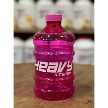 Imagem de Mini Galão Heavy Rosa 1 Litro - Hidratação Prática e Estilosa - HEAVY 