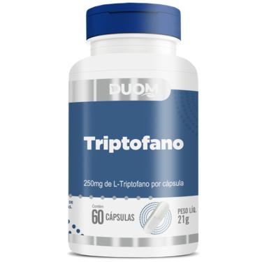 Imagem de L TRIPTOFANO 250MG PRECURSOR 5HTP - DUOM