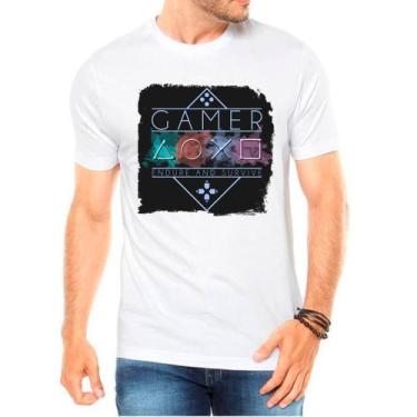 Imagem de Camiseta playstation games jogos camisa masculina lançamento 05 - DESI