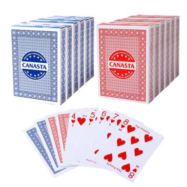 Imagem de Canasta Cards GSE Games & Sports Expert de 12 baralhos com regras