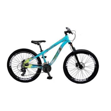 Imagem de Bicicleta Aro 26 Deeper Freeride 24 Marchas Cubo de Rolamento Cassete,