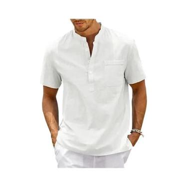 Imagem de Camisa Polo Masculina Slim Fit - Respirável, Manga Curta e Casual, BR-