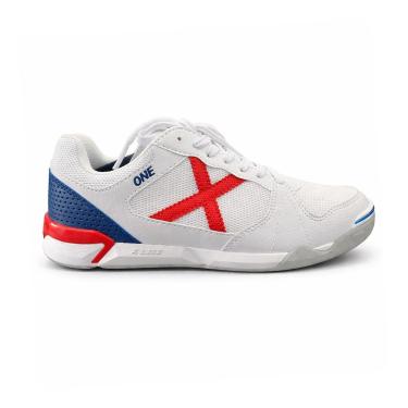 Imagem de Chuteira Futsal Munich One Branco - Infantil-Masculino