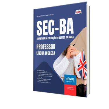 Imagem de Apostila SEC-BA - Professor - Língua Inglesa - Apostilas Opção