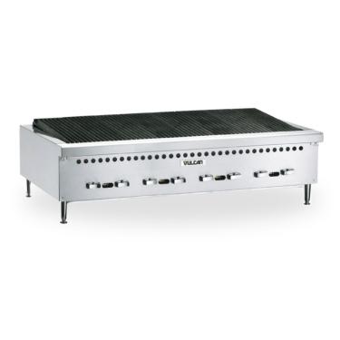 Imagem de Char Broiler a Gás GLP Vulcan VCRB47-2 116000 BTU-H 1180x520mm Aço Inox Hobart Brasil