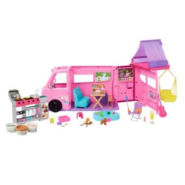 Imagem de Playset Barbie Trailer dos Sonhos - Color Change com Efeito de Mudança de Cor e Acessórios para Acampamento Roxo Mattel