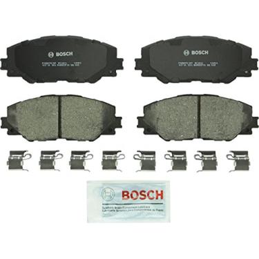 Imagem de BOSCH BC1211 QuietCast Conjunto de pastilhas de freio a disco de cerâmica premium - Compatível com Pontiac Vibe; Scion iM, tC; Toyota Corolla iM, Matrix, Mirai, RAV4; FREONT