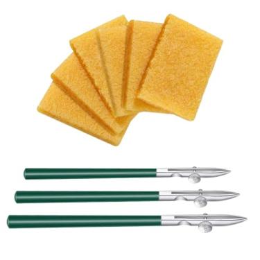 Imagem de Deevoka 3x caneta de régua de arte e borracha de resíduos de cola conjunto de caneta de tinta de mascaramento caneta fluida para desenho técnico cartografia