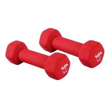 Imagem de JFIT Haltere de neoprene (conjunto de 2), 1,3 kg