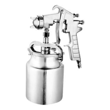 Imagem de Pulverizador elétrico pulverizador de tinta sifão alimentação spray de ar alto spray máquina de pintura máquina ferramenta para pintura de carro teto cerca armários móveis paredes carpintaria