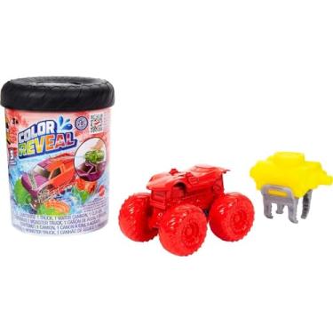 Imagem de Mattel Hot Wheels Veículo de brinquedo Color Reveal 1:64 Surpresa, Modelo: HJF39, Cor: Multicolorido
