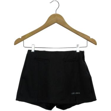 Imagem de Shorts Saia Labellamafia Plano Elementary Preto Feminino-Feminino