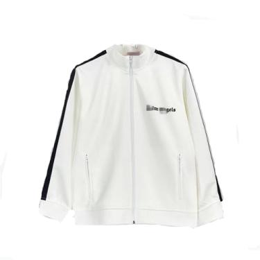 Imagem de Casaco Pa Jacket preto branco listrado casaco de moletom masculino feminino, Branco, P
