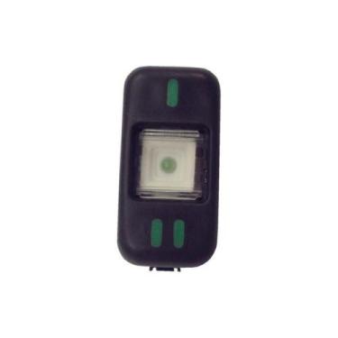 Imagem de Interruptor de Tecla Mercedes Caminhões Ônibus 1988 a 2012 Preto 24 Vo