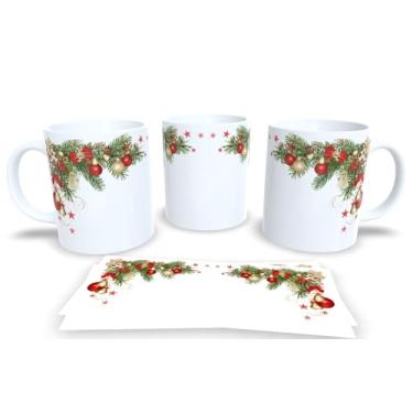 Imagem de Canecas de Porcelana Branca Personalizadas Arvore de Natal 2 (Mod.33)