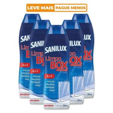 Imagem de Kit Limpa Box 4 em 1 300ml com 5 Unidades Sanilux Bettanin