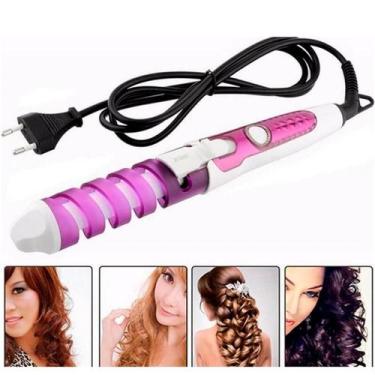 Imagem de Modelador Cachos Escova Bivolt Cachos Definidos E Sem Frizz - Guiro, B